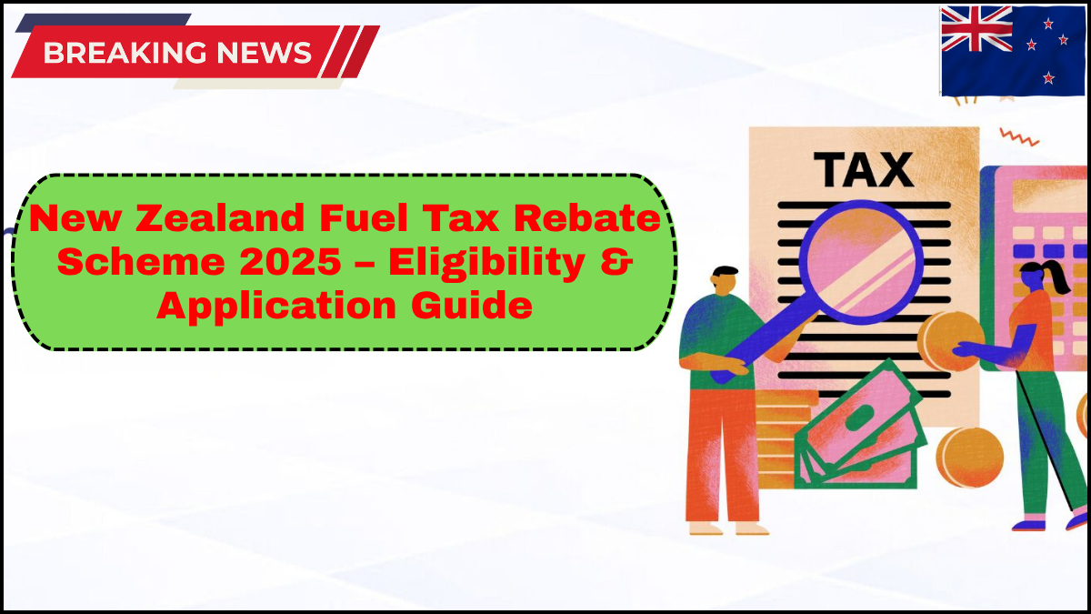 New Zealand Fuel Tax Rebate Scheme 2025 – Eligibility & Application Guide